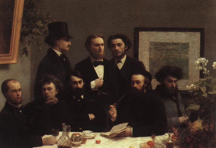 Henri Fantin-Latour The Corner of the Table oil painting image